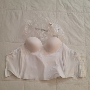 David's bridal, bra/corset 36D, NWT